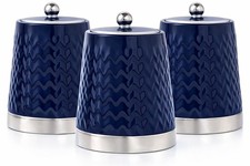 Set of 3 Tea Coffee Sugar