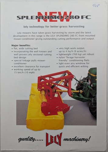 Original lely splendimo 280 - lely,