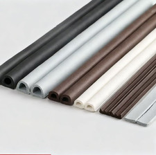 10M Rubber Seal Weather Strip Foam Sticky Tape Door Window Draught Excluder