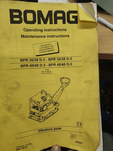 Bomag bpr 38 40 - 30/38, 40/45