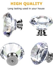 Large Door Crystal Glass Style