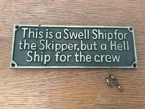 Brass nautical this a - brass, is