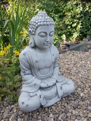 58cm tall large sitting garden - 58cm,