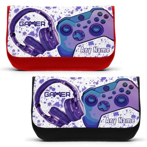 Personalised pencil case gamer - case,