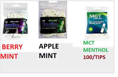 Frutta capsule filter tips - capsule,