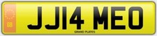 JAMIE O NUMBER PLATE JJ14 MEO
