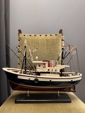Vintage Wooden Model Fishing