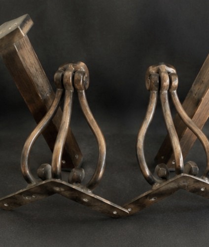 Hand forged wrought iron - hand,