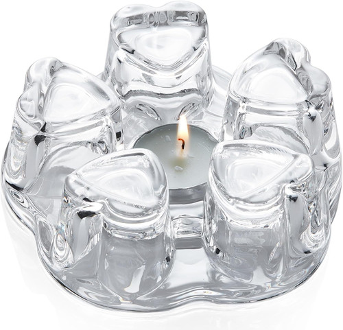 Glass teapot warmer - glass,