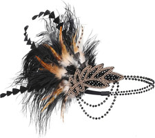 Feather Headpiece Sequined