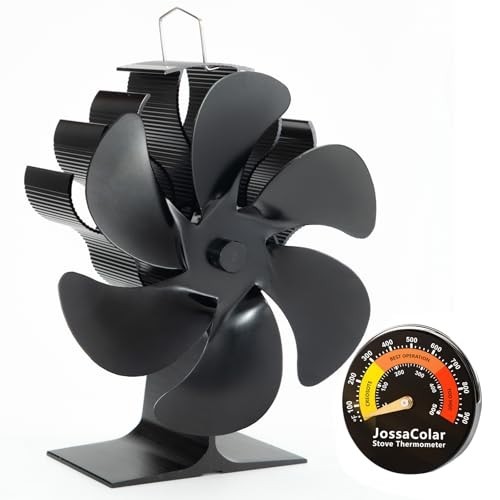 Jossacolar log burner - jossacolar, fan
