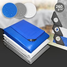 Telone PVC 260g/m² impermeabile antistrappo con occhielli vari colori/dimensioni