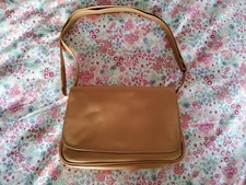 New Vintage Tula Of London Radley Caramel Brown Leather Shoulder Crossbody Bag