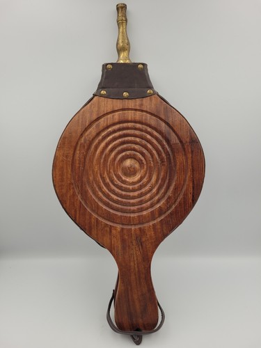 Vintage fireside bellows - fireside,