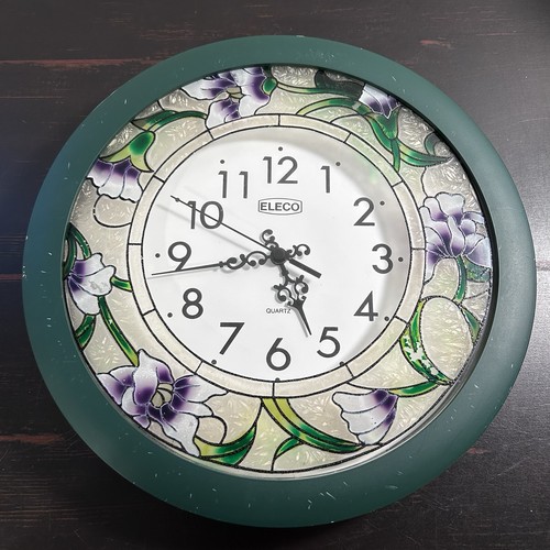 Vtg 90s eleco stain glass - eleco, look