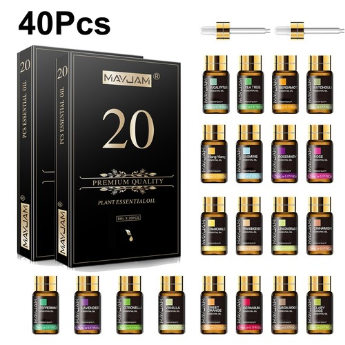 Mayjam 40pcs essential oils - essential,