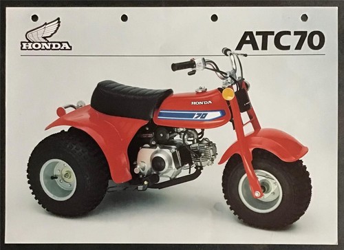 Honda atc70 all terrain - atc70,