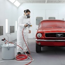 Large Paint Tank Pressure