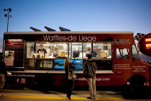 Concession trailer food truck - food,