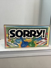 Vintage 1992 Sorry! Board Game Parker Brothers Original Classic
