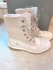 Ladies Timberland Boots Uk Size 7 Stone Colour