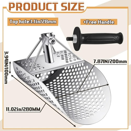 Stainless steel metal detector - stainless,