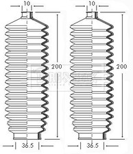 Borg & Beck BSG3039 Steering