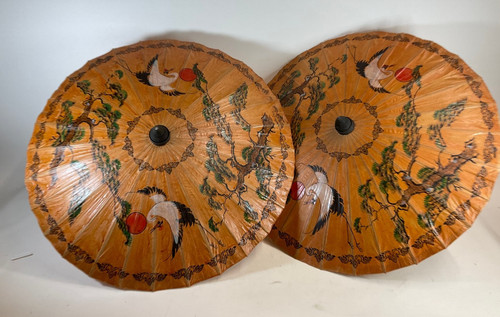 Vintage oriental painted - oriental,