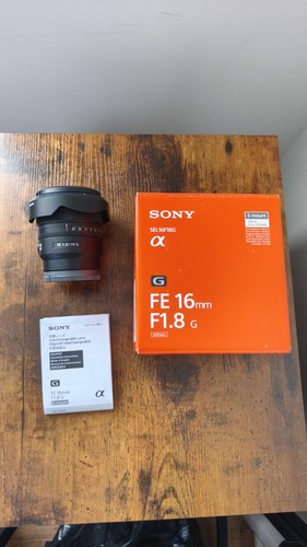 Sony 16mm g full - sony, frame