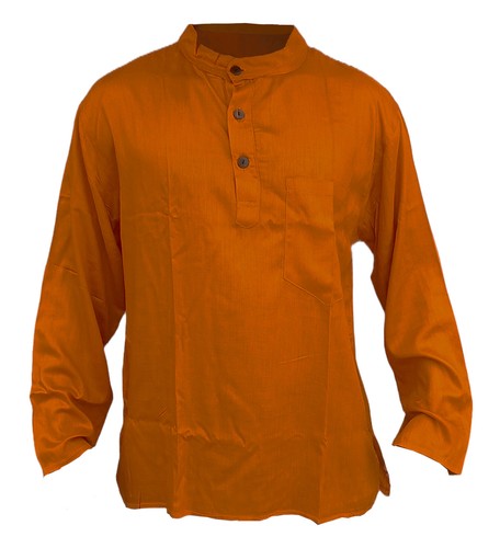 Orange saffron yoga men - orange,