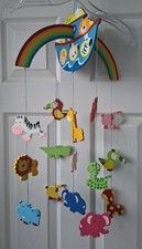 Noah's Ark Wooden Mobile