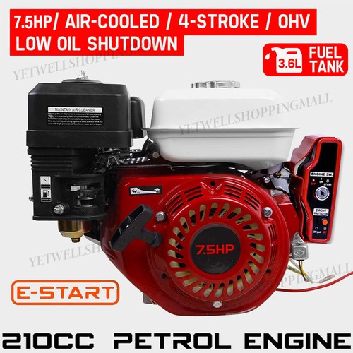 5hp electric start - 7.5hp,