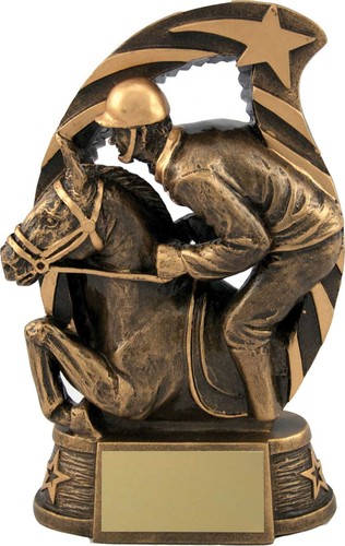 Equestrian trophies resin - equestrian,