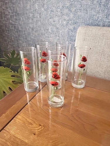 Six poppy design high ball - design,