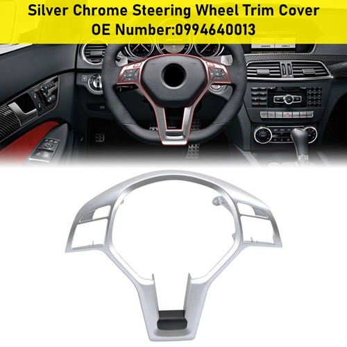 Silver chrome steering - steering, wheel