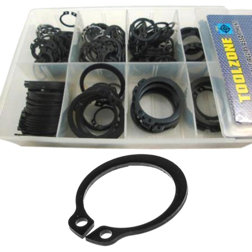 Circlip set 250 assorted large - 250,