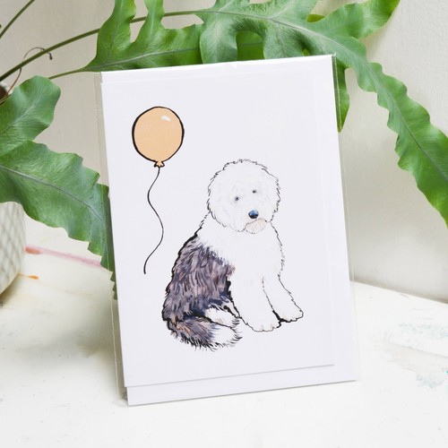Old english sheepdog birthday - sheepdog,