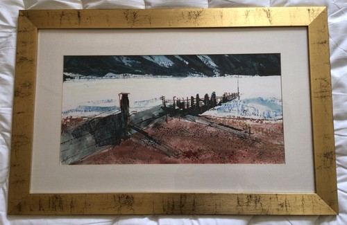 Bernard rooke original oil - rooke,