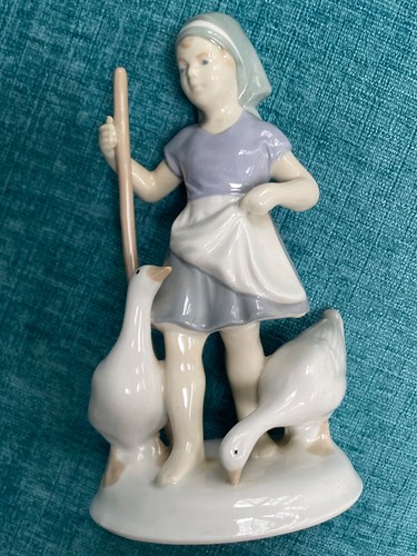 Vintage figurine goose - vintage,