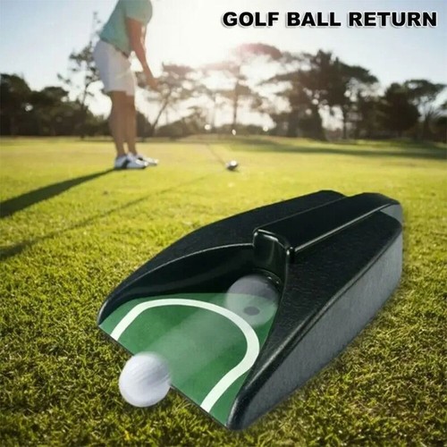 Golf ball auto return putting - return,