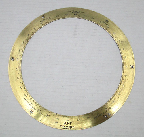 Large sestrel brass ship - large,