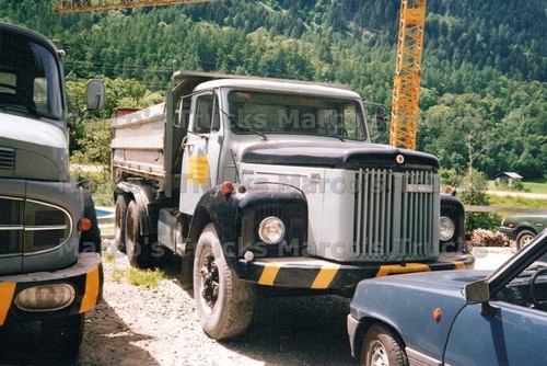 Truck photo scania l110 tipper - truck,
