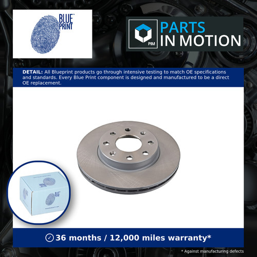 Brake discs pair vented - 2x,