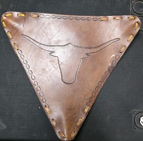 Vintage hand tooled leather - vintage,