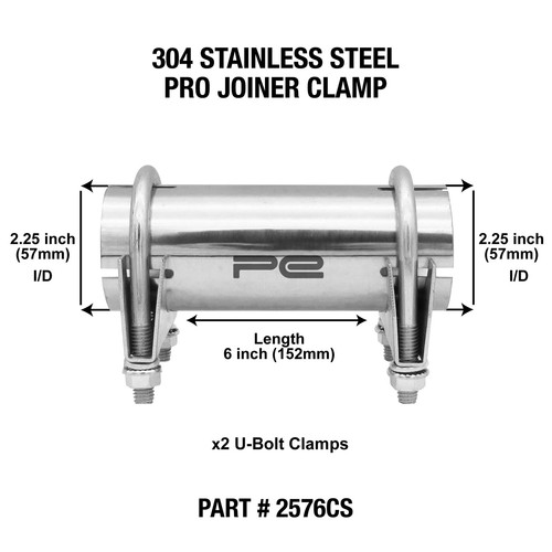 57mm 304 stainless - 2.25", steel
