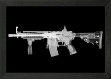 Toy m16 assault rifle Framed