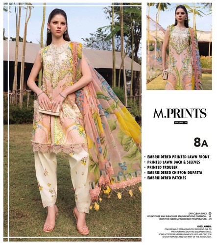 Maria embroidered lawn - maria.b, with