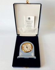 Wedgwood Jasper Blue Clock -