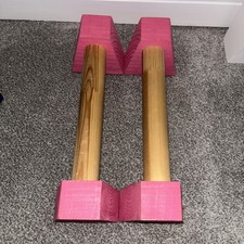 Pink Wooden Gymnastic
