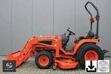 Kubota B1710 B2110 B2410 B2710 Tractor Service Repair Workshop Manual